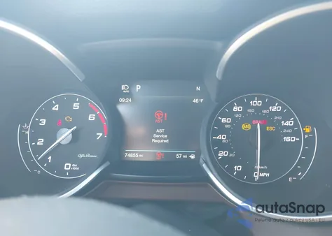 2018 Alfa Romeo Stelvio Ti Sport Awd from USA, damaged, VIN ZASFAKNN4J7B70238